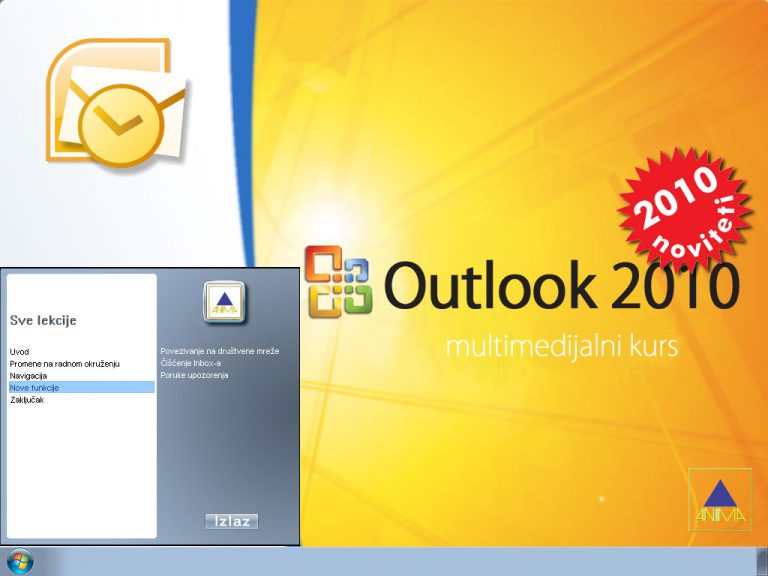 Outlook noviteti